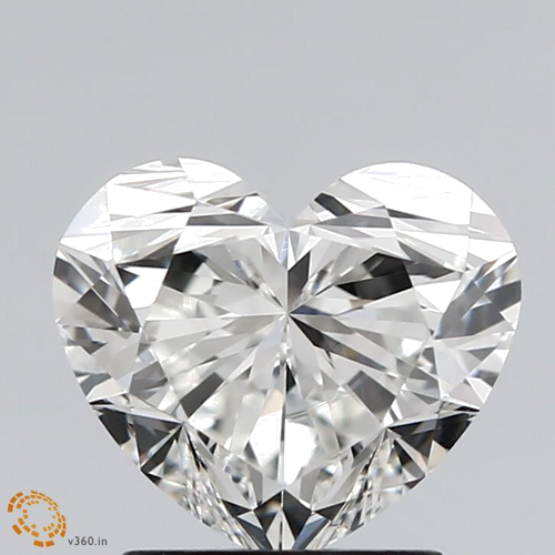 2.01 carat H-VS2 Natūralus Heart Deimantas (1)