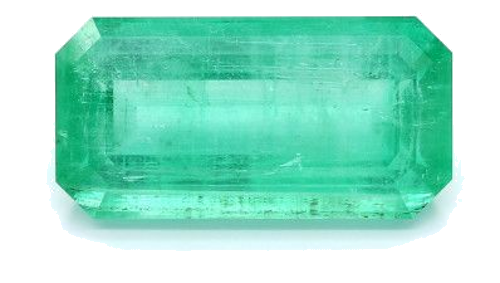 12.41 carat GREEN MODIFIEDBRILLIANT cut Octagonal Smaragdas (1)