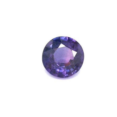 2.01 carat PURPLE BRILLIANTSTEP cut Round Safyras (1)