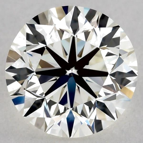 0.7 carat K-IF Very Good cut Natūralus Round Deimantas (1)