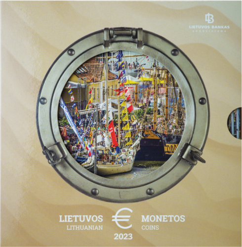 2023 Lithuania Klaipeda Euro Coin BU Set (2)