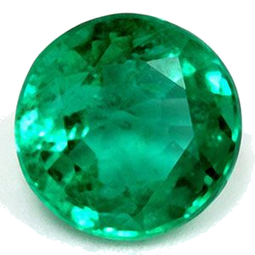 1.65 carat GREEN Round Smaragdas (1)
