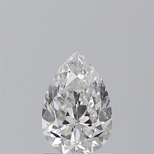 0.9 carat E-SI2 Natūralus Pear Deimantas (1)
