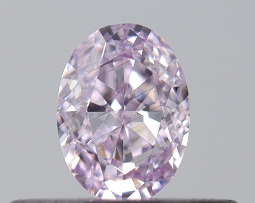 0.25 carat Fancy Pinkish Purple-VS2 Natūralus Oval Deimantas (1)