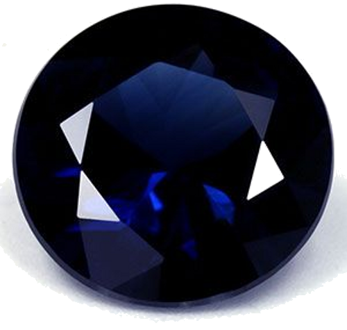 2.71 carat BLUE Round Safyras (1)