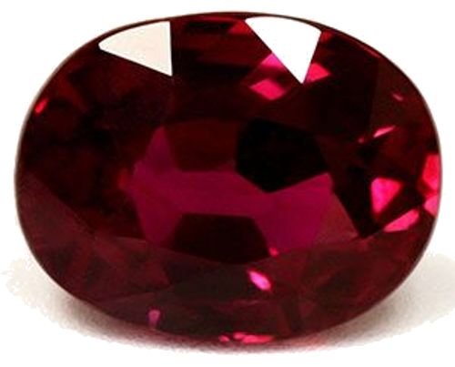 2.19 carat RED Oval Rubinas (1)