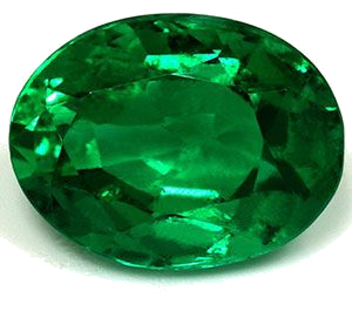 2.21 carat GREEN Oval Smaragdas (1)