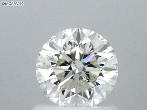 0.94 carat J-SI1 Excellent cut Natūralus Round Deimantas (1)