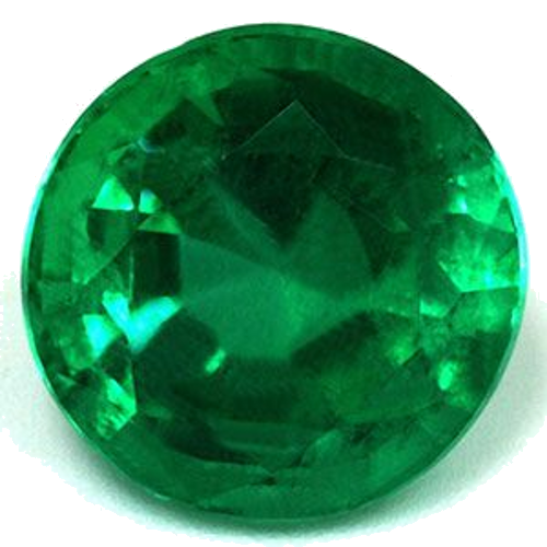 2.56 carat GREEN Round Smaragdas (1)