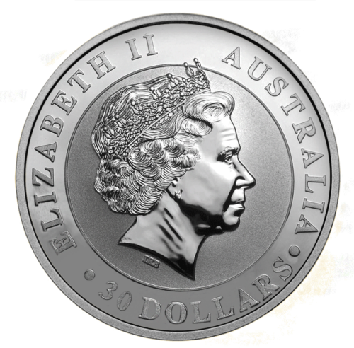 1 кг. Сребърна монета Kookaburra 2011 Австралия (2)