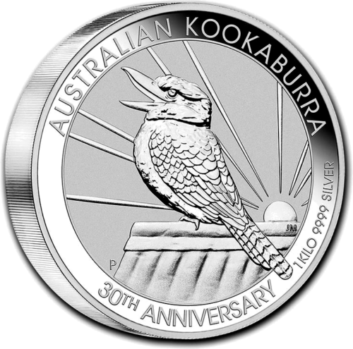 1 кг сребърна монета Kookaburra 2020 Австралия (2)