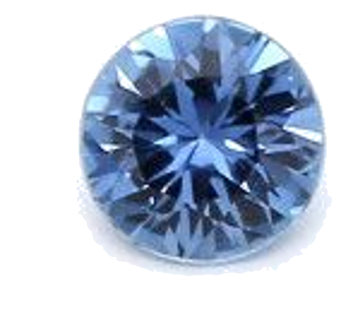 0.14 carat BLUE BRILLIANT cut Round Safyras (1)