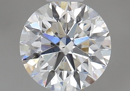 0.46 carat G-SI2 Excellent cut Natūralus Round Deimantas (1)