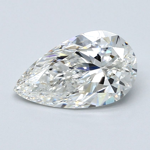 2.51 carat G-VS2 Natūralus Pear Deimantas (1)