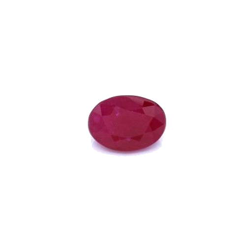 1.24 carat RED BRILLIANTSTEP cut Oval Rubinas (1)