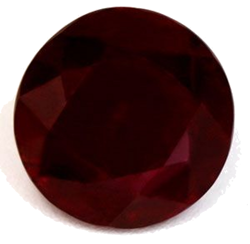 1.75 carat RED Round Rubinas (1)