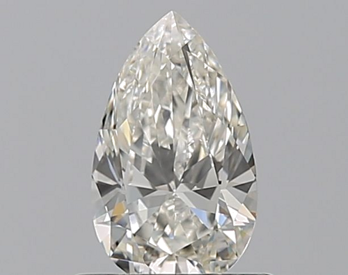 0.61 carat I-VVS2 Natūralus Pear Deimantas (1)