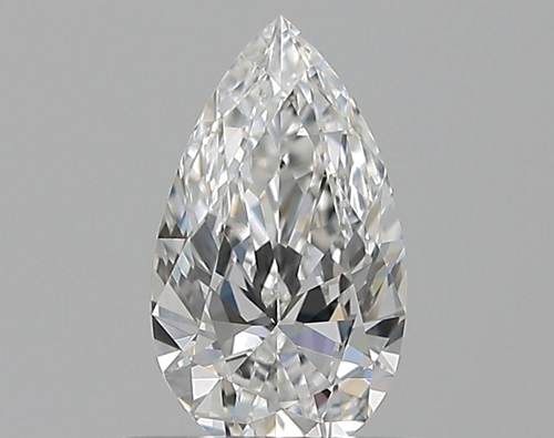 0.4 carat F-VS1 Natūralus Pear Deimantas (1)