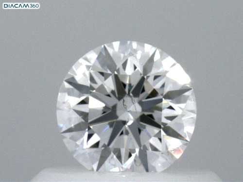 0.42 carat D-SI1 Excellent cut Natūralus Round Deimantas (1)