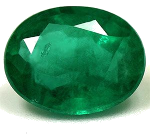 2.32 carat GREEN Oval Smaragdas (1)