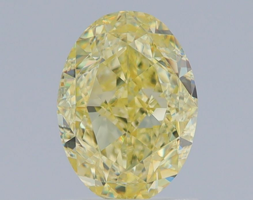 1.61 carat Fancy  Yellow-VS1 Natūralus Oval Deimantas (1)