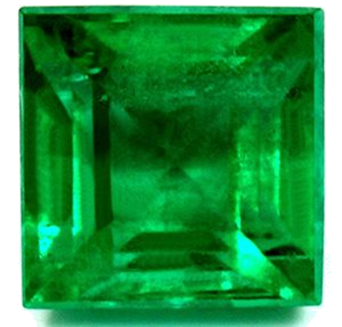 1.76 carat GREEN Square Smaragdas (1)