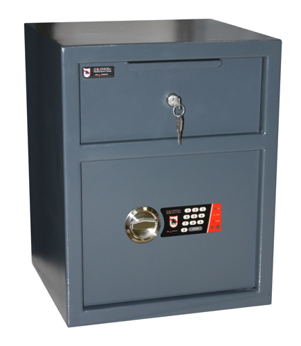 Депозитен сейф Griffon RD.48.E (28 кг) (2)