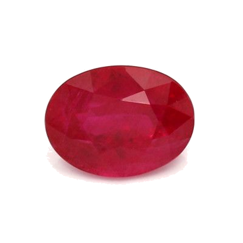 3.14 carat RED BRILLIANTSTEP cut Oval Rubinas (1)