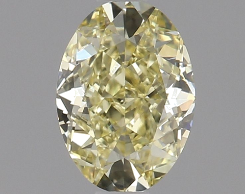 0.71 carat Fancy Intense Yellow-IF Natūralus Oval Deimantas (1)