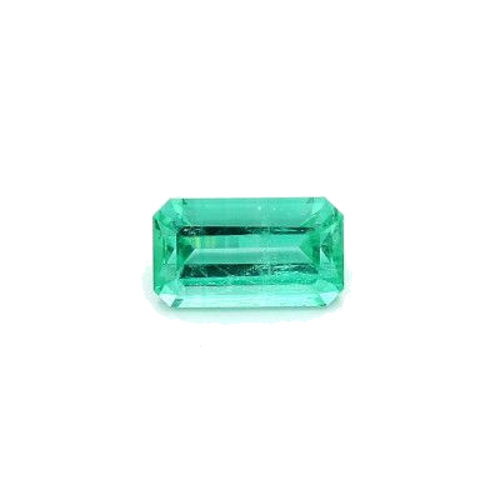 1.1 carat GREEN STEP cut Octagonal Smaragdas (1)