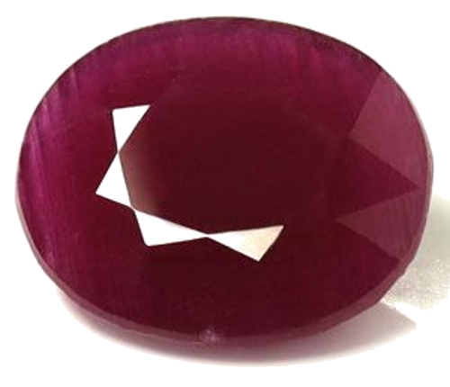 8.38 carat RED Oval Rubinas (1)