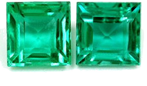 2.61 carat GREEN Square Smaragdas (1)