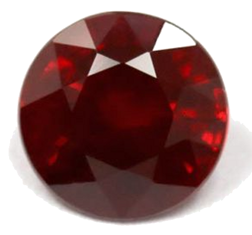 1.4 carat RED Round Rubinas (1)
