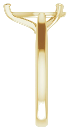 Sužadėtuvių Žiedas „Solitaire“ 585 Geltonojo Aukso Pear Shape 12mm x 8mm (4)