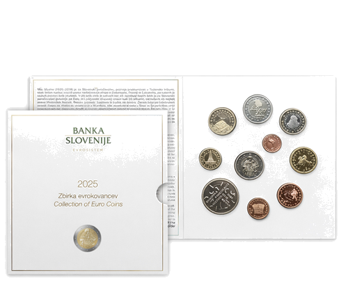 2025 Slovenia Euro Coin Set with Commemorative Coins (1)