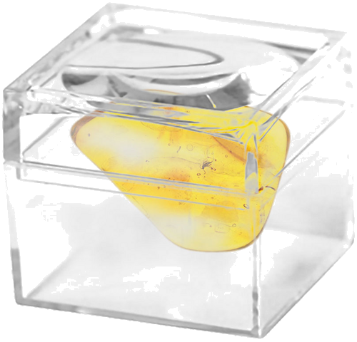 2,85 g Amber Nugget with inclusion (2)