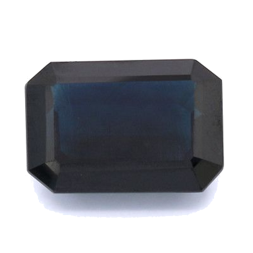 10.7 carat BLUE STEP cut Octagonal Safyras (1)