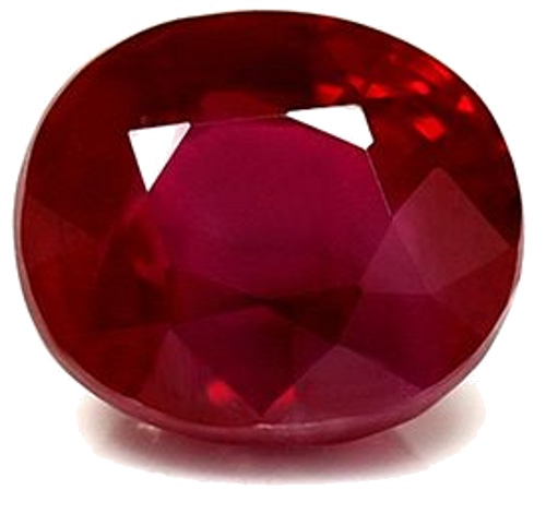1.95 carat RED Oval Rubinas (1)