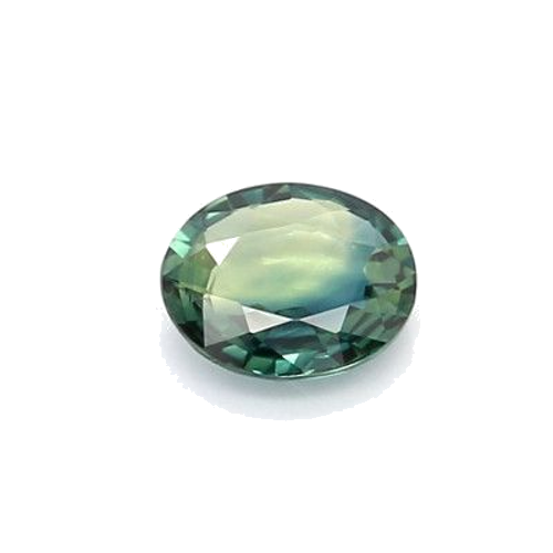 0.63 carat GREEN BRILLIANTSTEP cut Oval Safyras (1)