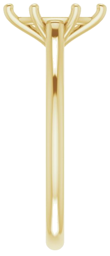 Sužadėtuvių Žiedas „Solitaire“ 585 Geltonojo Aukso Marquise 9mm x 4.5mm (4)