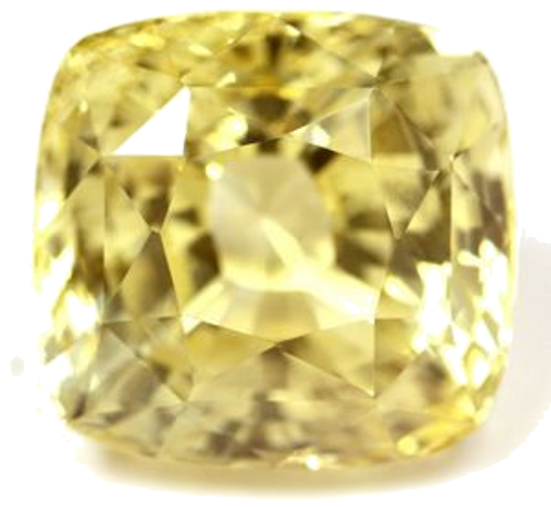 17.58 carat YELLOW Cushion Safyras (1)