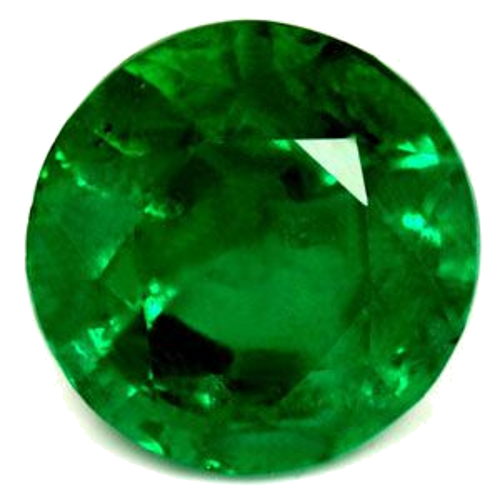 3.26 carat GREEN Round Smaragdas (1)