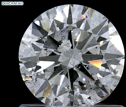 0.9 carat E-SI2 Very Good cut Natūralus Round Deimantas (1)