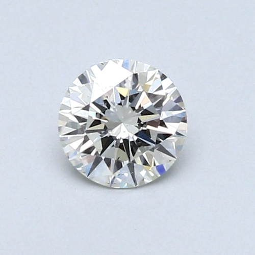0.44 carat I-SI1 Excellent cut Natūralus Round Deimantas (1)