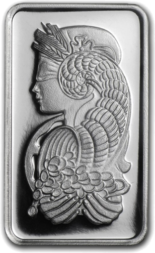 5 g Silver Bar Lady Fortune PAMP (3)