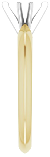 Sužadėtuvių Žiedas „Light Solitaire“ 585 Baltojo Ir Geltonojo Aukso Marquise 6mm x 3mm (4)