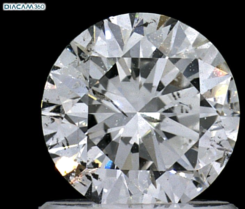 1.0 carat F-SI2 Very Good cut Natūralus Round Deimantas (1)
