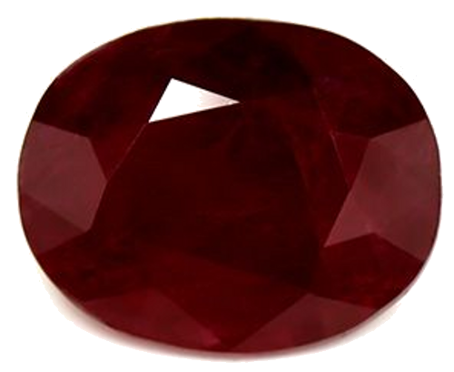 2.67 carat RED Oval Rubinas (1)
