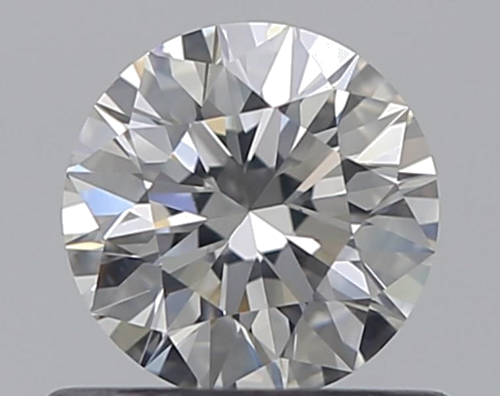 0.52 carat G-SI2 Excellent cut Natūralus Round Deimantas (1)