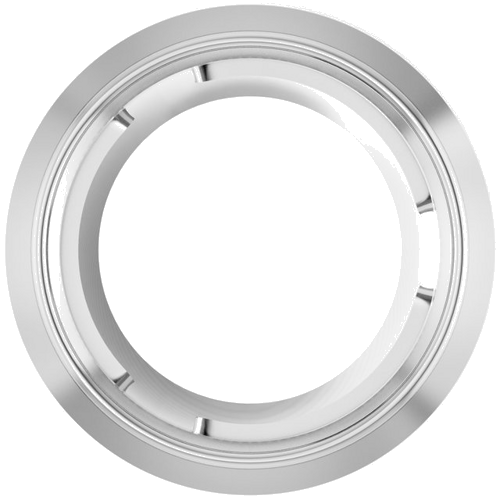 18K White 5.6 mm Round Slide Pendant Mounting (1)